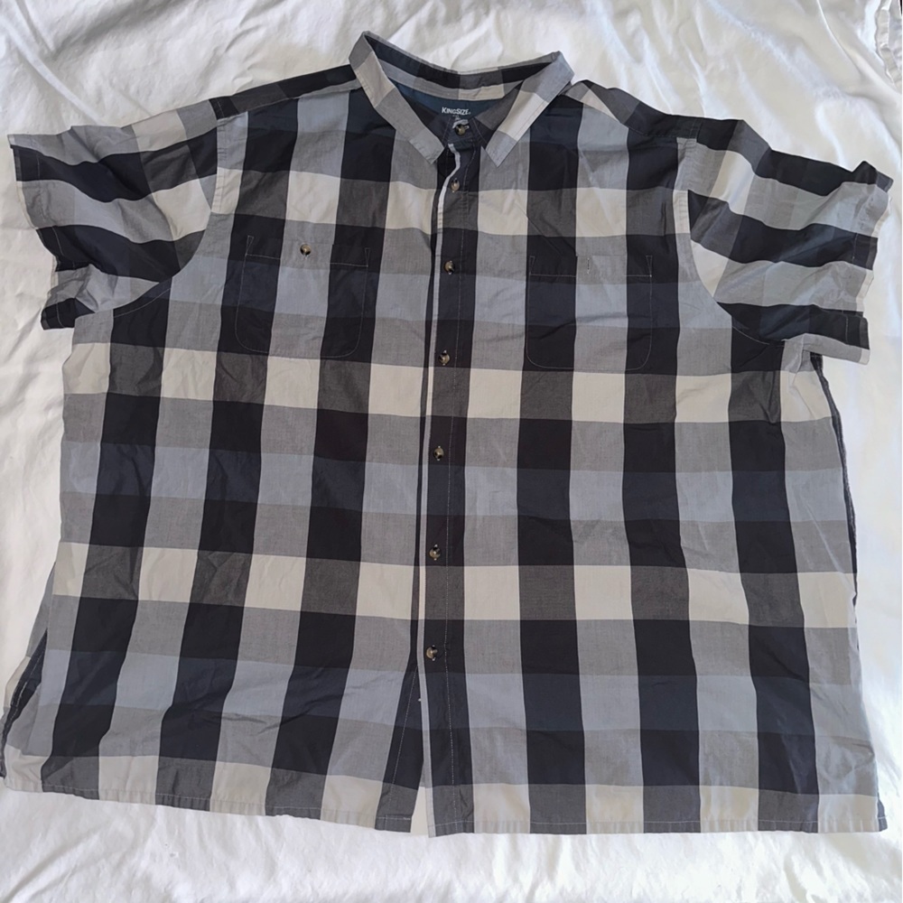 Big & Tall King Size Brand Men’s Casual Shirt